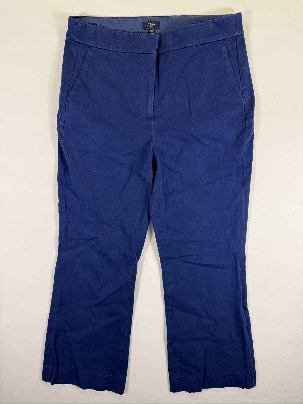 J. Crew Cobalt Blue Boot-Cut Pants